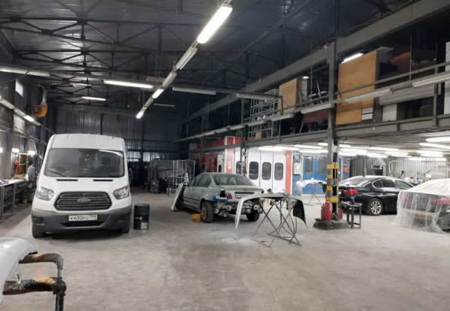 Автосервис на улице Южнопортовая, д. 30а, стр. 1